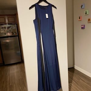 Dark Blue Long Dress